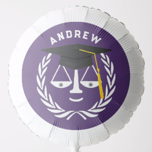 Creative Law School Graduation Balloon