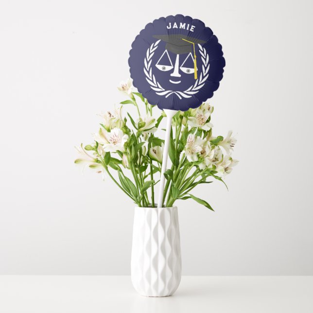 Creative Law School Graduation Balloon (Vase)
