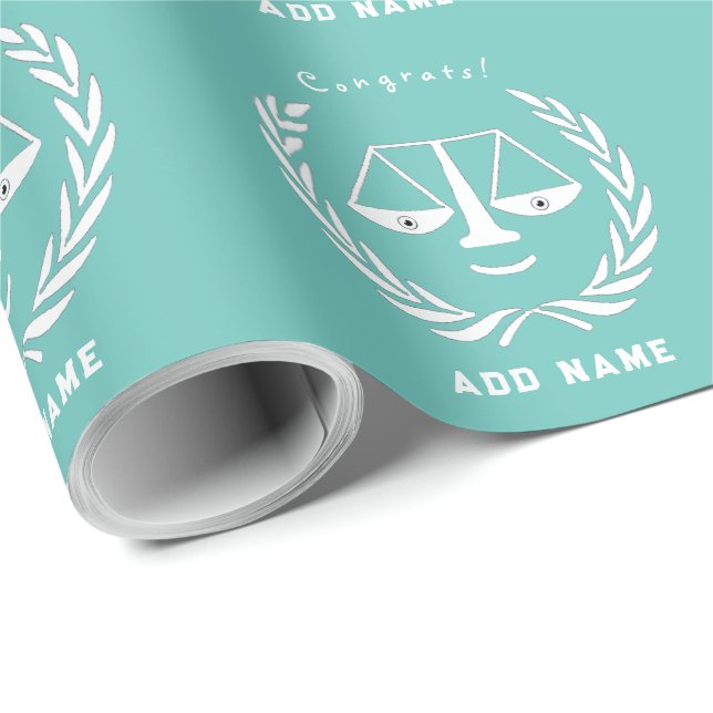Creative Lawyer Gift Wrapping Paper (Roll Corner)