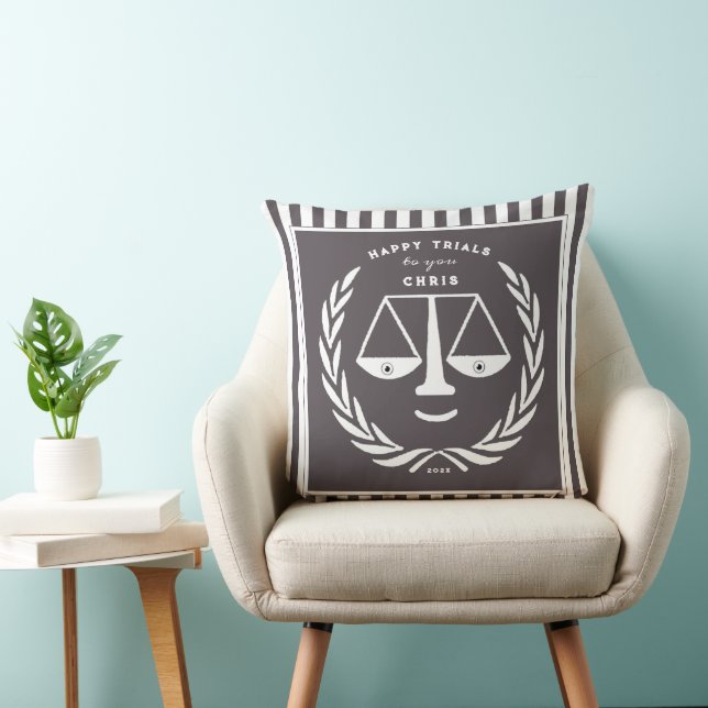 Creative Lawyer Throw Pillow (Chair)