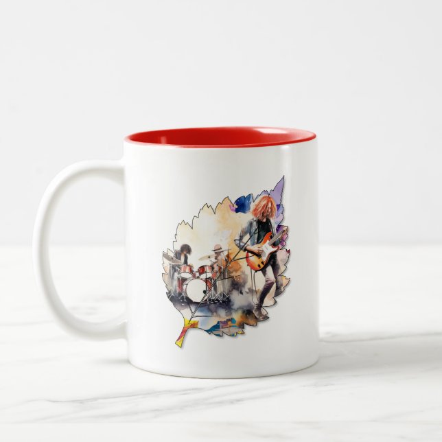 Creative Leaf Mug for coffee or tea (Left)