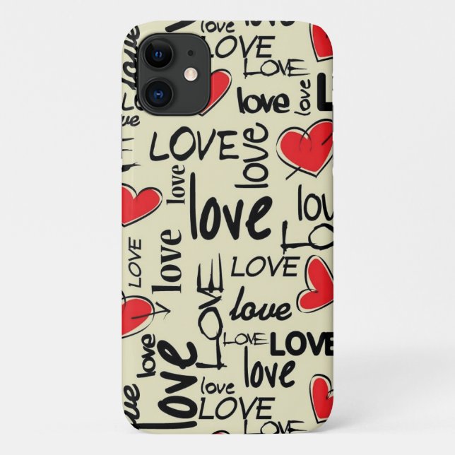 creative love Case-Mate Barely There iPhone Case (Back)