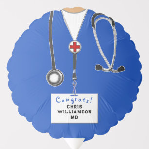 Creative Medical School Graduation Balloon