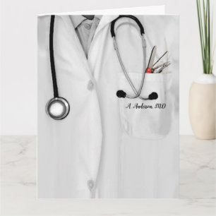 Creative Medical School Graduation Card