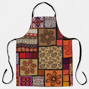 Creative mega set of seamless patterns inspired by apron