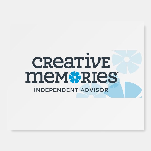 Creative Memories Ind Advisor Banner Foam Board (Front)