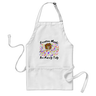 Creative Minds Are Rarely Tidy Apron