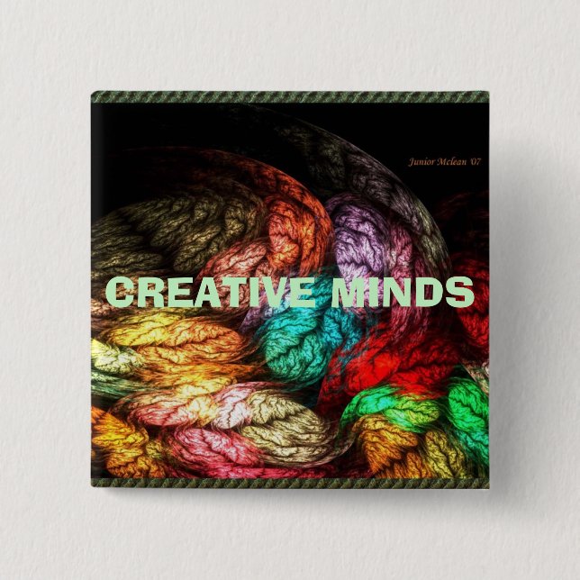CREATIVE MINDS BUTTON (Front)