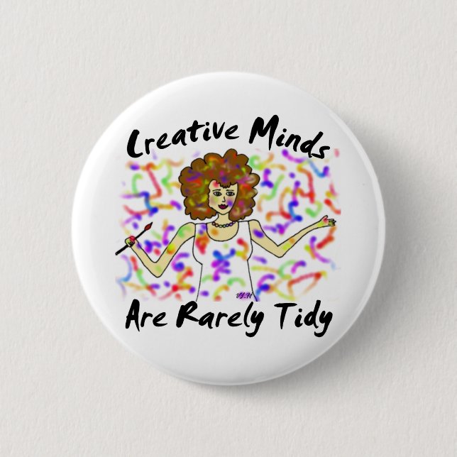Creative Minds Button Round (Front)