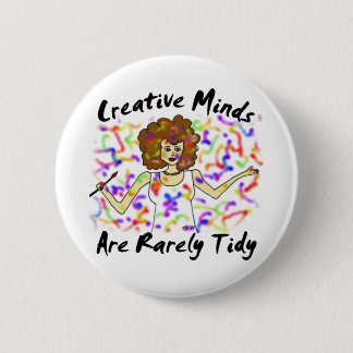 Creative Minds Button Round