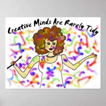 Creative Minds Poster by Victoreeah at Zazzle