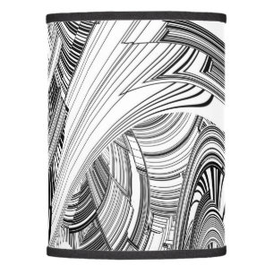 Creative Modern Art Black and White Lamp Shade