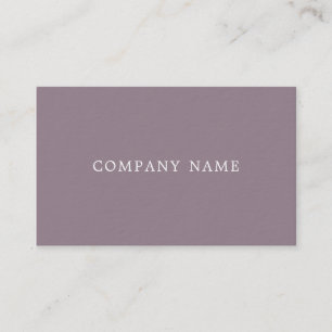 Creative Modern Design Trendy Plain Luxury Thick Business Card