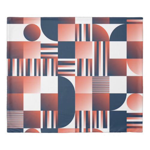 Creative Modern Geometrical Seamless Pattern Duvet Cover