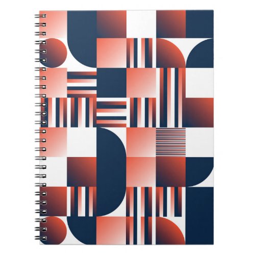 Creative Modern Geometrical Seamless Pattern Notebook