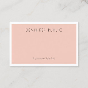 Creative Modern Minimalist Design Template Business Card