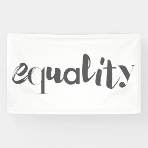 Creative, modern, playful, cool design of Equality Banner