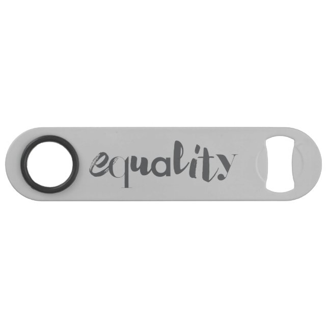Creative, modern, playful, cool design of Equality Bar Key (Front (Horizontal))