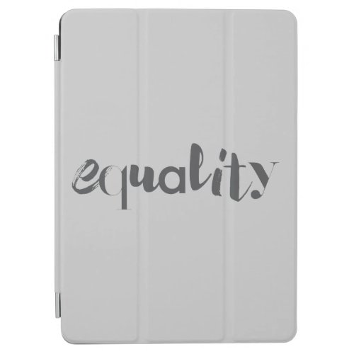 Creative modern playful cool design of Equality iPad Air Cover