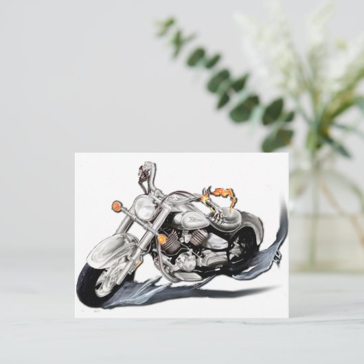 Creative Motorcycle (Standing Front)