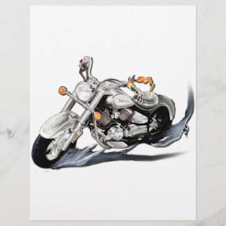 Creative Motorcycle Flyer