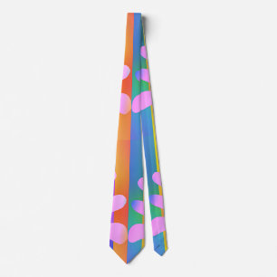 Creative Multicolor Design Neck Tie