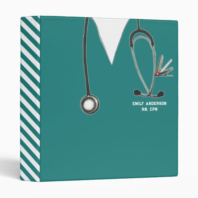 Creative Nurse 3 Ring Binder (Front/Spine)