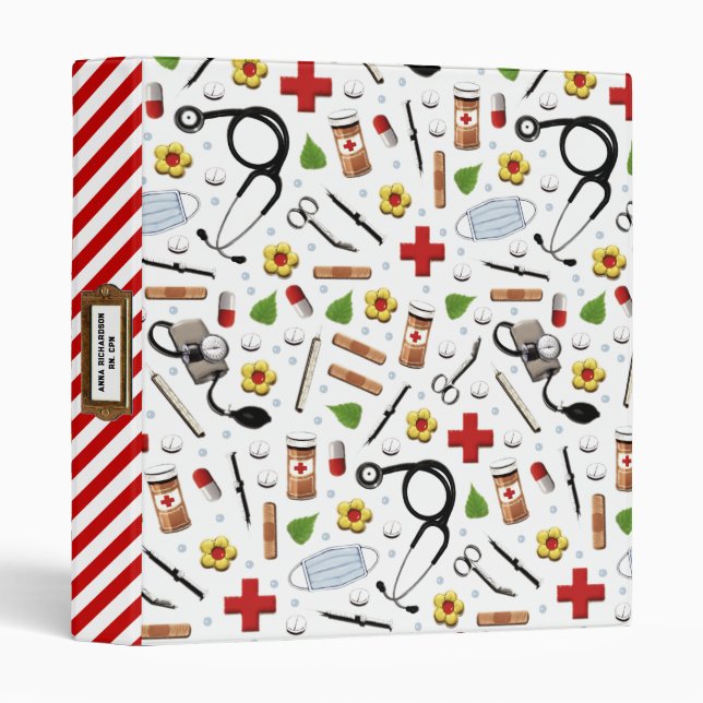 Creative Nurse Binder (Front/Spine)