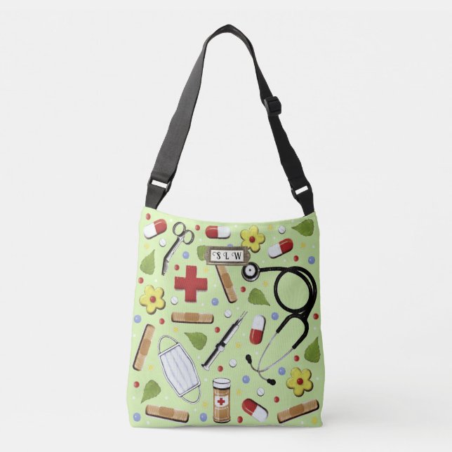 Creative Nurse Crossbody Bag (Front)