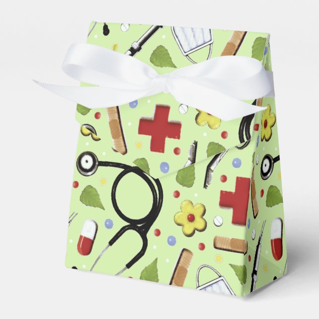 Creative Nurse Favor Box (Front Side)