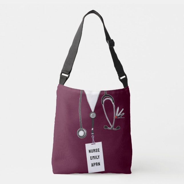 Creative Nurse Gift Crossbody Bag (Front)
