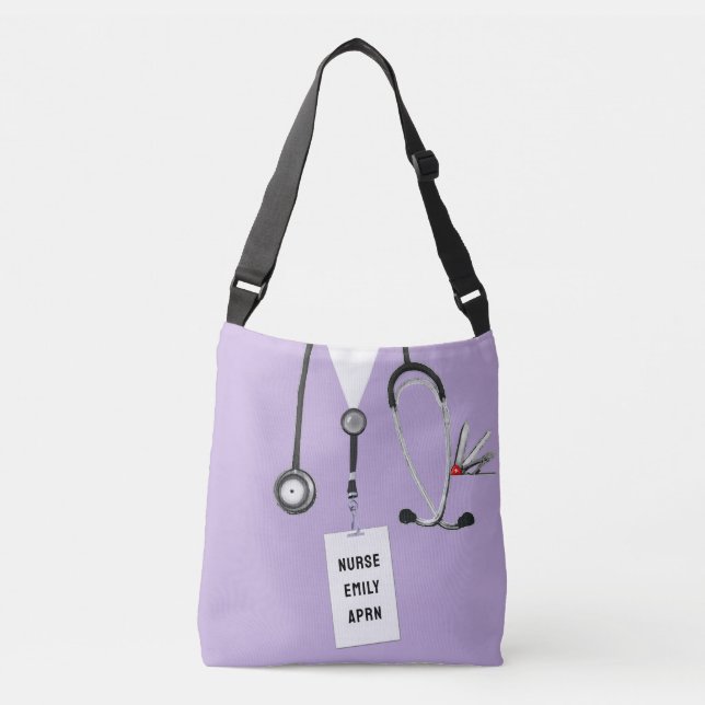 Creative Nurse Gift Crossbody Bag (Front)