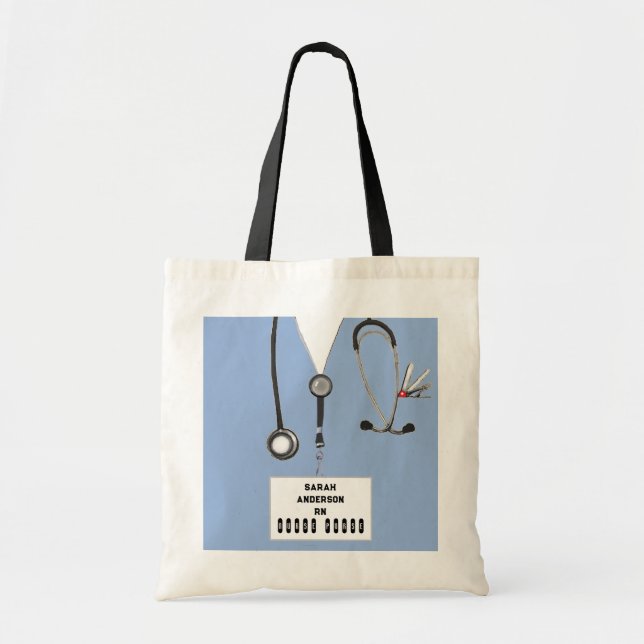 Creative Nurse Gift Tote Bag (Front)