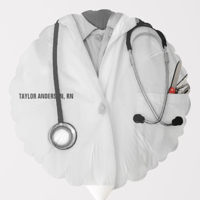 Creative Nurse Graduation Balloon (Front)