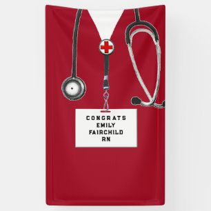 Creative Nurse Graduation Banner