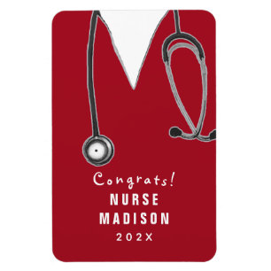 Creative Nurse Graduation Gift Card Magnet