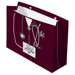 Creative Nurse Graduation Large Gift Bag