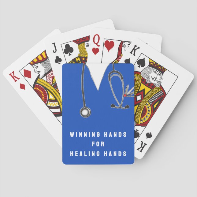 Creative Nurse Poker Cards (Back)