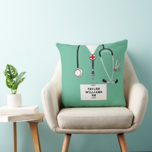 Creative Nurse Throw Pillow