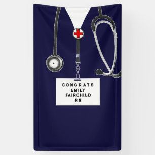 Creative Nursing School Graduation Banner