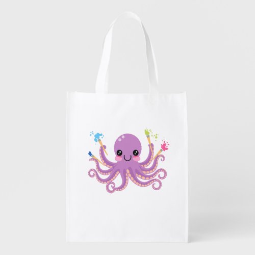 Creative Octopus Studio Grocery Bag