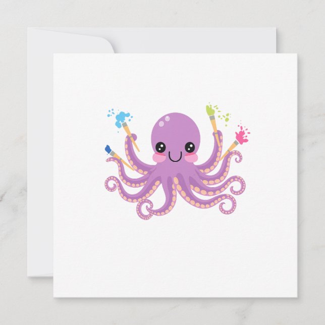 Creative Octopus Studio Invitation (Front)