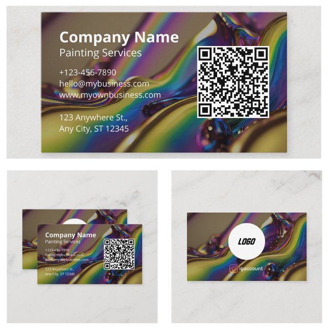 Creative Painter Business Card (Creative Painter Business Cards)