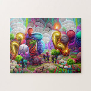 Creative pattern jigsaw puzzle
