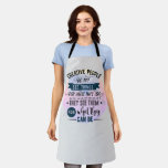 Creative People Quote Word Art   Apron at Zazzle