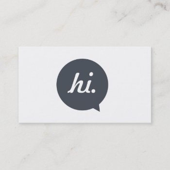 Creative Personal Business Card by WinMaster at Zazzle