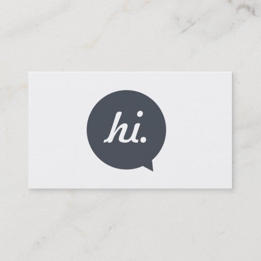 Customizable Creative personal business card