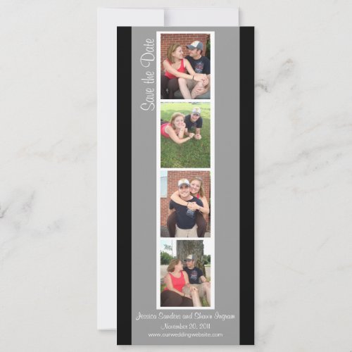 Creative Photo Booth Save the Date