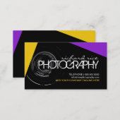 Creative Photographer Business Cards (Front/Back)