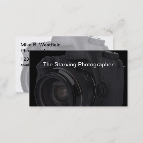 Creative Photographer Business Cards Template